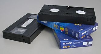 Img of videocassettes